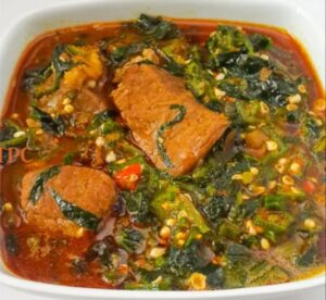 VEGETABLE OKRO without PROTEIN